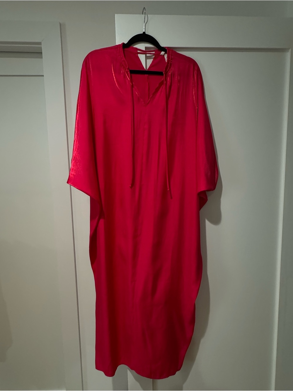 NWOT H&M Hot Pink Caftan Dress